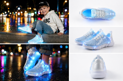 Sneakersy Dziecięce LED Świecące Buty Sportowe