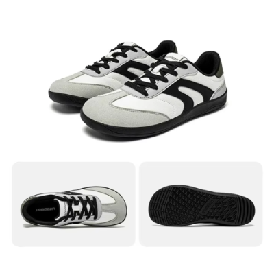 Lekkie buty typu barefoot w różnych wariantach kolorystycznych z szerokim noskiem i elastyczną podeszwą gumową.