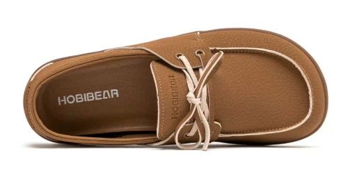 Damskie mokasyny barefoot z eko-skóry w różnych kolorach z elastyczną podeszwą i szerokim miejscem na palce.