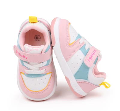 Sportowe sneakersy dziecięce dla chłopca i dziewczynki na rzepy, dostępne w wielu kolorach w rozmiarach 15-22.