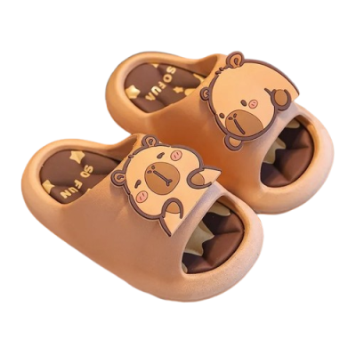 Lekkie klapki dziecięce z pianki.