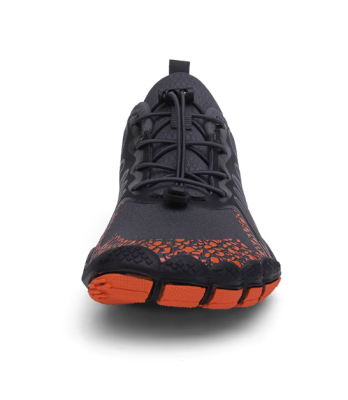 Lekkie buty do wody barefoot z elastyczną podeszwą i systemem drenażu.