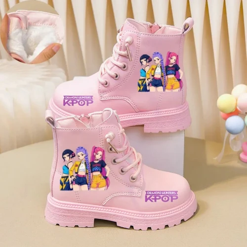 Buty zimowe dziewczęce Demon Hunters K-Pop trapery botki 22-33 r