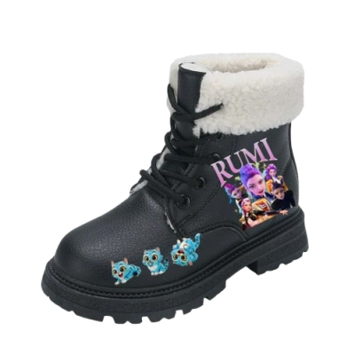 Buty zimowe dziewczęce Demon Hunters K-Pop trapery ocieplane 27-37 r