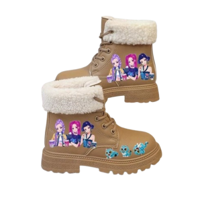 Buty zimowe dziewczęce Demon Hunters K-Pop trapery ocieplane 27-37 r
