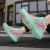 Męskie buty koszykarskie z wysoką cholewką, dostępne w wielu neonowych i pastelowych wariantach kolorystycznych z abstrakcyjnymi wzorami, rozmiary 36-45.